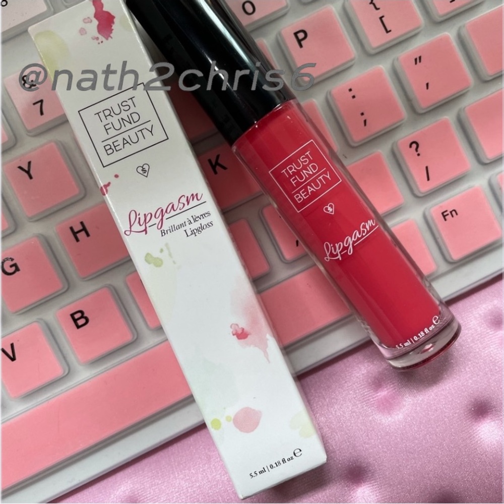Trust Fund Beauty Lipgasm Lipgloss new
